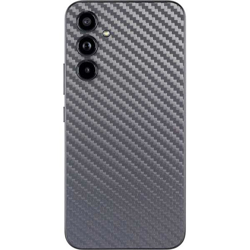 Silver Carbon Fiber Specialty Texture Material Galaxy A54 5G Skin