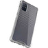 Silver Carbon Fiber Specialty Texture Material Galaxy A71 5G Clear Case