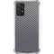 Silver Carbon Fiber Specialty Texture Material Galaxy A72 5G Clear Case