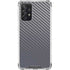 Silver Carbon Fiber Specialty Texture Material Galaxy A72 5G Clear Case