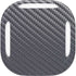 Silver Carbon Fiber Specialty Texture Material Galaxy Buds Live Skin