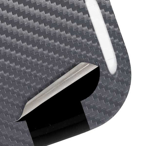 Silver Carbon Fiber Specialty Texture Material Galaxy Buds Live Skin
