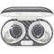 Silver Carbon Fiber Specialty Texture Material Galaxy Buds Plus Skin