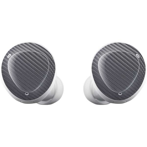 Silver Carbon Fiber Specialty Texture Material Galaxy Buds Plus Skin