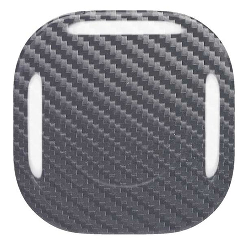 Silver Carbon Fiber Specialty Texture Material Galaxy Buds Pro Skin
