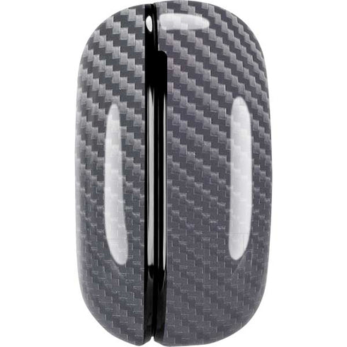 Silver Carbon Fiber Specialty Texture Material Galaxy Buds Pro Skin