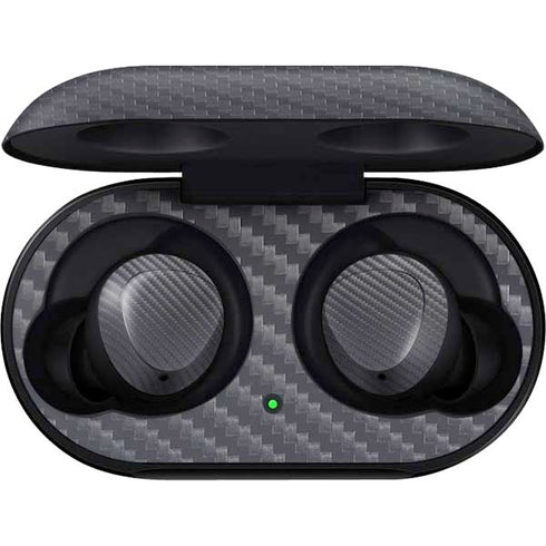 Silver Carbon Fiber Specialty Texture Material Galaxy Buds Skin