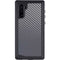Silver Carbon Fiber Specialty Texture Material Galaxy Note 10 Waterproof Case