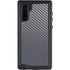 Silver Carbon Fiber Specialty Texture Material Galaxy Note 10 Waterproof Case