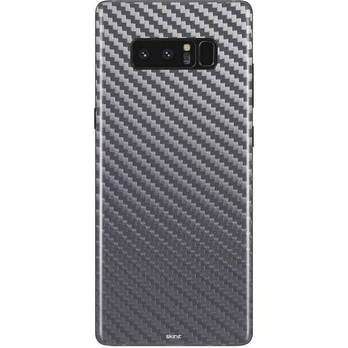 Silver Carbon Fiber Specialty Texture Material Galaxy Note 8 Skin