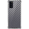 Silver Carbon Fiber Specialty Texture Material Galaxy Note20 5G Clear Case