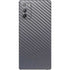 Silver Carbon Fiber Specialty Texture Material Galaxy Note20 5G Skin