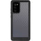 Silver Carbon Fiber Specialty Texture Material Galaxy Note20 5G Waterproof Case