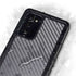 Silver Carbon Fiber Specialty Texture Material Galaxy Note20 5G Waterproof Case