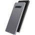 Silver Carbon Fiber Specialty Texture Material Galaxy S10 Plus Skin