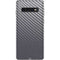 Silver Carbon Fiber Specialty Texture Material Galaxy S10 Skin