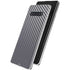Silver Carbon Fiber Specialty Texture Material Galaxy S10 Skin
