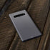 Silver Carbon Fiber Specialty Texture Material Galaxy S10 Skin