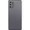 Silver Carbon Fiber Specialty Texture Material Galaxy S20 Plus Skin