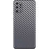 Silver Carbon Fiber Specialty Texture Material Galaxy S20 Plus Skin