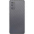Silver Carbon Fiber Specialty Texture Material Galaxy S20 Skin