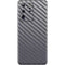 Silver Carbon Fiber Specialty Texture Material Galaxy S20 Ultra 5G Skin