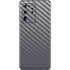 Silver Carbon Fiber Specialty Texture Material Galaxy S20 Ultra 5G Skin