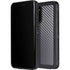 Silver Carbon Fiber Specialty Texture Material Galaxy S20 Waterproof Case