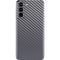 Silver Carbon Fiber Specialty Texture Material Galaxy S21 5G Skin