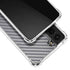 Silver Carbon Fiber Specialty Texture Material Galaxy S21 Plus 5G Clear Case