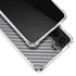 Silver Carbon Fiber Specialty Texture Material Galaxy S22 Plus Clear Case