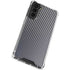 Silver Carbon Fiber Specialty Texture Material Galaxy S22 Plus Clear Case