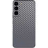 Silver Carbon Fiber Specialty Texture Material Galaxy S22 Skin