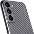 Silver Carbon Fiber Specialty Texture Material Galaxy S22 Skin
