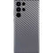 Silver Carbon Fiber Specialty Texture Material Galaxy S22 Ultra Skin