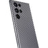 Silver Carbon Fiber Specialty Texture Material Galaxy S22 Ultra Skin