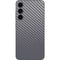 Silver Carbon Fiber Specialty Texture Material Galaxy S23 FE Skin