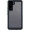 Silver Carbon Fiber Specialty Texture Material Galaxy S23 Plus Waterproof Case