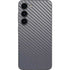 Silver Carbon Fiber Specialty Texture Material Galaxy S23 Skin