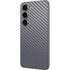 Silver Carbon Fiber Specialty Texture Material Galaxy S23 Skin