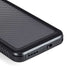 Silver Carbon Fiber Specialty Texture Material Galaxy S23 Waterproof Case