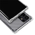 Silver Carbon Fiber Specialty Texture Material Galaxy S24 Ultra Clear Case