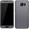 Silver Carbon Fiber Specialty Texture Material Galaxy S7 Skin