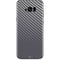 Silver Carbon Fiber Specialty Texture Material Galaxy S8 Skin