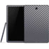 Silver Carbon Fiber Specialty Texture Material Samsung Galaxy Tab Skin