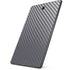 Silver Carbon Fiber Specialty Texture Material Samsung Galaxy Tab Skin