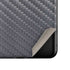 Silver Carbon Fiber Specialty Texture Material Galaxy Z Flip Skin