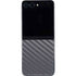 Silver Carbon Fiber Specialty Texture Material Galaxy Z Flip5 5G Skin