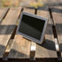 Silver Carbon Fiber Specialty Texture Material Google Home Hub Skin