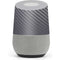 Silver Carbon Fiber Specialty Texture Material Google Home Skin